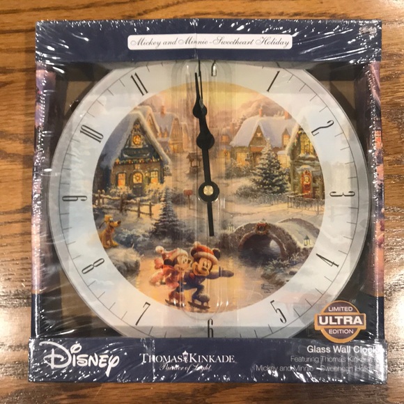Disney Thomas Kinkade Clock